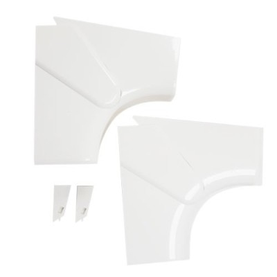 Legrand -Angle intérieur pour goulotte à clippage direct Mosaic 50x105mm - blanc - Réf : 075622