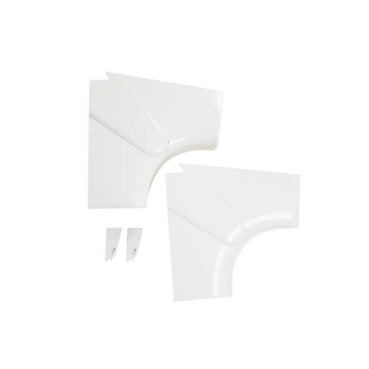 Legrand -Angle intérieur pour goulotte à clippage direct Mosaic 50x105mm - blanc - Réf : 075622