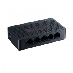Omelcom - Switch 100 mbit 5 ports - Réf : RO001