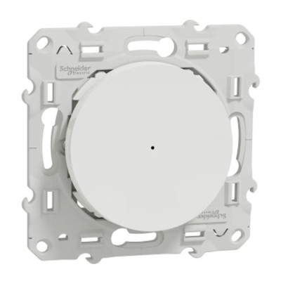 Schneider Wiser - Bouton poussoir connecté blanc - Réf: S520530W