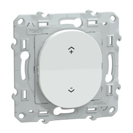 Schneider - Wiser Ovalis - interrupteur centralisé sans fil 2 ou 4 BP - Blanc - Réf : S320531