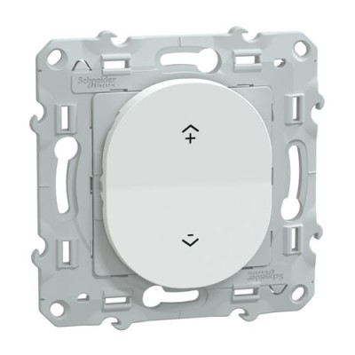 Schneider - Wiser Ovalis - interrupteur centralisé sans fil 2 ou 4 BP - Blanc - Réf : S320531