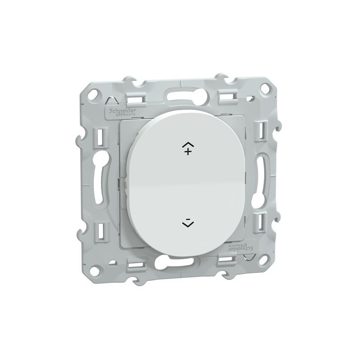 Schneider - Wiser Ovalis - interrupteur centralisé sans fil 2 ou 4 BP - Blanc - Réf : S320531
