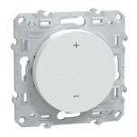 Schneider - Wiser Odace - Thermostat connecté filaire - 2A - Blanc - Réf : S520619