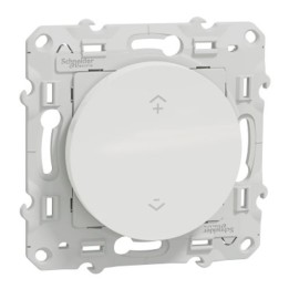 Schneider - Wiser Odace - interrupteur centralisé sans fil 2 ou 4 BP Blanc - Réf : S520531