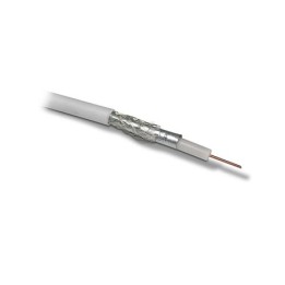 Câble coaxial 17 VATC Blanc - Coupe au mètre - Réf : 17VATC-blanc