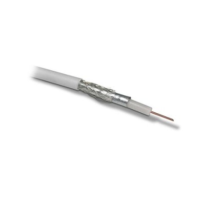 Câble coaxial 17 VATC Blanc - Coupe au mètre - Réf : 17VATC-blanc