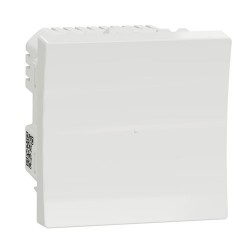 Schneider - Wiser Unica - bouton poussoir - 10A - zigbee - blanc - méca seul - Réf : NU353718W