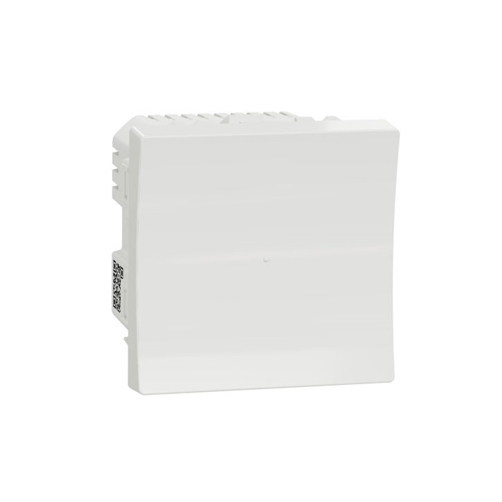 Schneider - Wiser Unica - bouton poussoir - 10A - zigbee - blanc - méca seul - Réf : NU353718W
