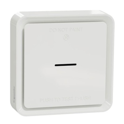 Schneider - Wiser - détecteur de fumée - batterie 10 ans - Réf : CCT599002
