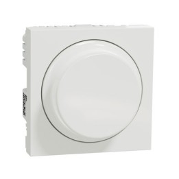 Schneider - Wiser Unica - variateur rotatif - 2 fils - zigbee - blanc - méca seul - Réf : NU351618W