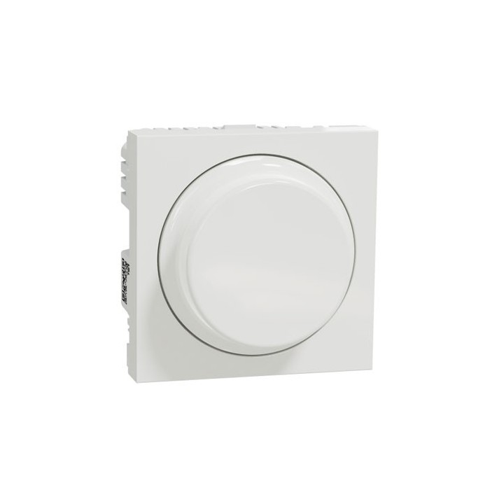 Schneider - Wiser Unica - variateur rotatif - 2 fils - zigbee - blanc - méca seul - Réf : NU351618W