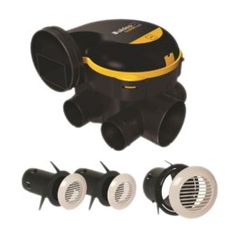 Aldes - KIT EasyHOME Auto + bouches BIP - Réf : 11026032