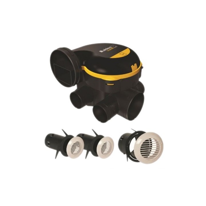 Aldes - KIT EasyHOME Auto + bouches BIP - Réf : 11026032