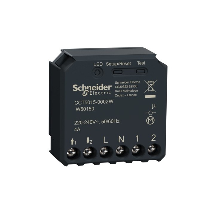Schneider - Wiser - Micromodule pour volets roulants connectés - Réf: CCT5015-0002W