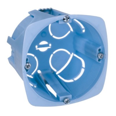 Eur'Ohm - Boîte d'encastrement - XL Pro - 1 poste - prof. 50 mm - Réf : 52043