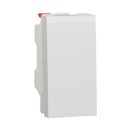 Schneider - Unica - Va-et-vient - 10A - connexion rapide - 1 mod - Blanc - méca seul - boîte - Réf : NU310318F
