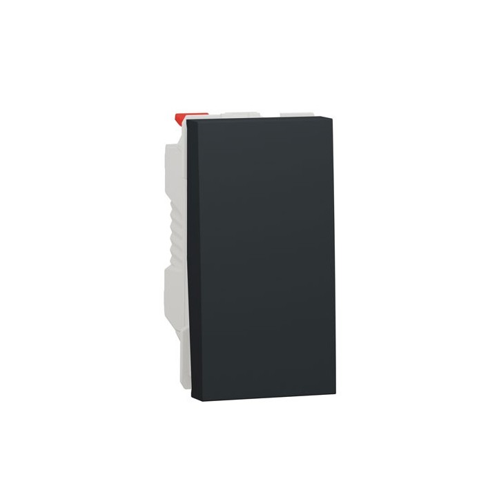 Schneider - Unica - Va-et-vient - 10A - connexion rapide - 1 mod - Anthracite - méca seul - Réf : NU310354
