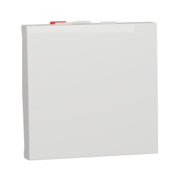 Schneider - Unica - Va-et-vient - 10A - connex rapide - 2 mod - Blanc - emballage en boîte - Réf : NU320318F