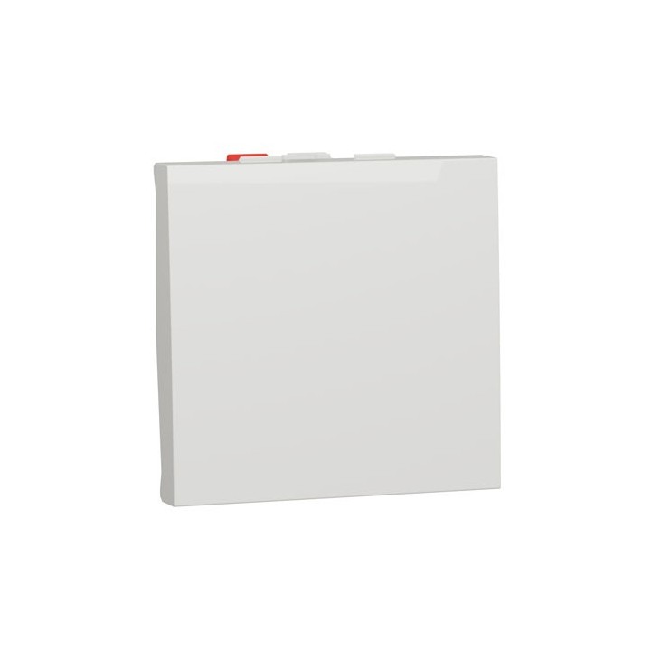 Schneider - Unica - Va-et-vient - 10A - connex rapide - 2 mod - Blanc - emballage en boîte - Réf : NU320318F