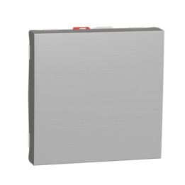 Schneider - Unica - Va-et-vient - 10A - connexion rapide - 2 mod - Alu - méca seul - Réf : NU320330