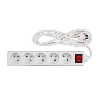 Krisane - Rallonge 1,5 m avec multiprise 5 ports - Réf : KRI10105