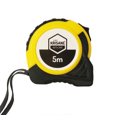 Krisane - Mètre ruban - 5m - Réf : KRI00005