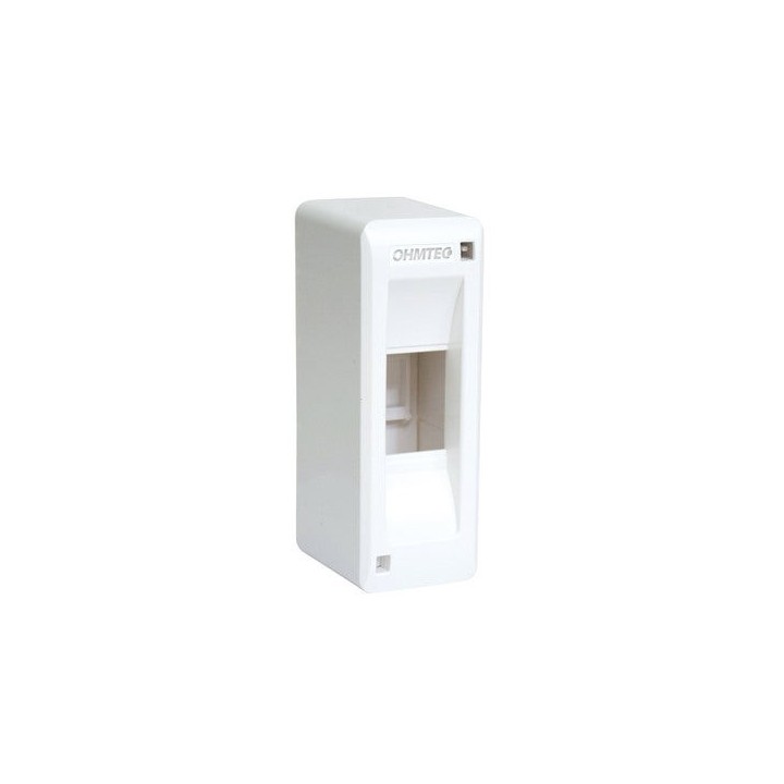Ohmtec - Coffret de répartition - 1 rangée - 2 modules - Réf : 423140