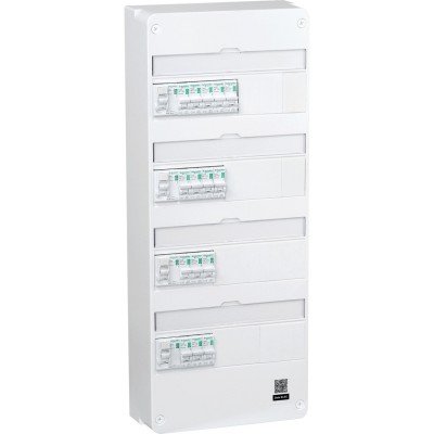 Schneider - Tableau Pré-câblé - Resi9 - 13 Modules 4 Rangées - XP - Réf:SCH13401