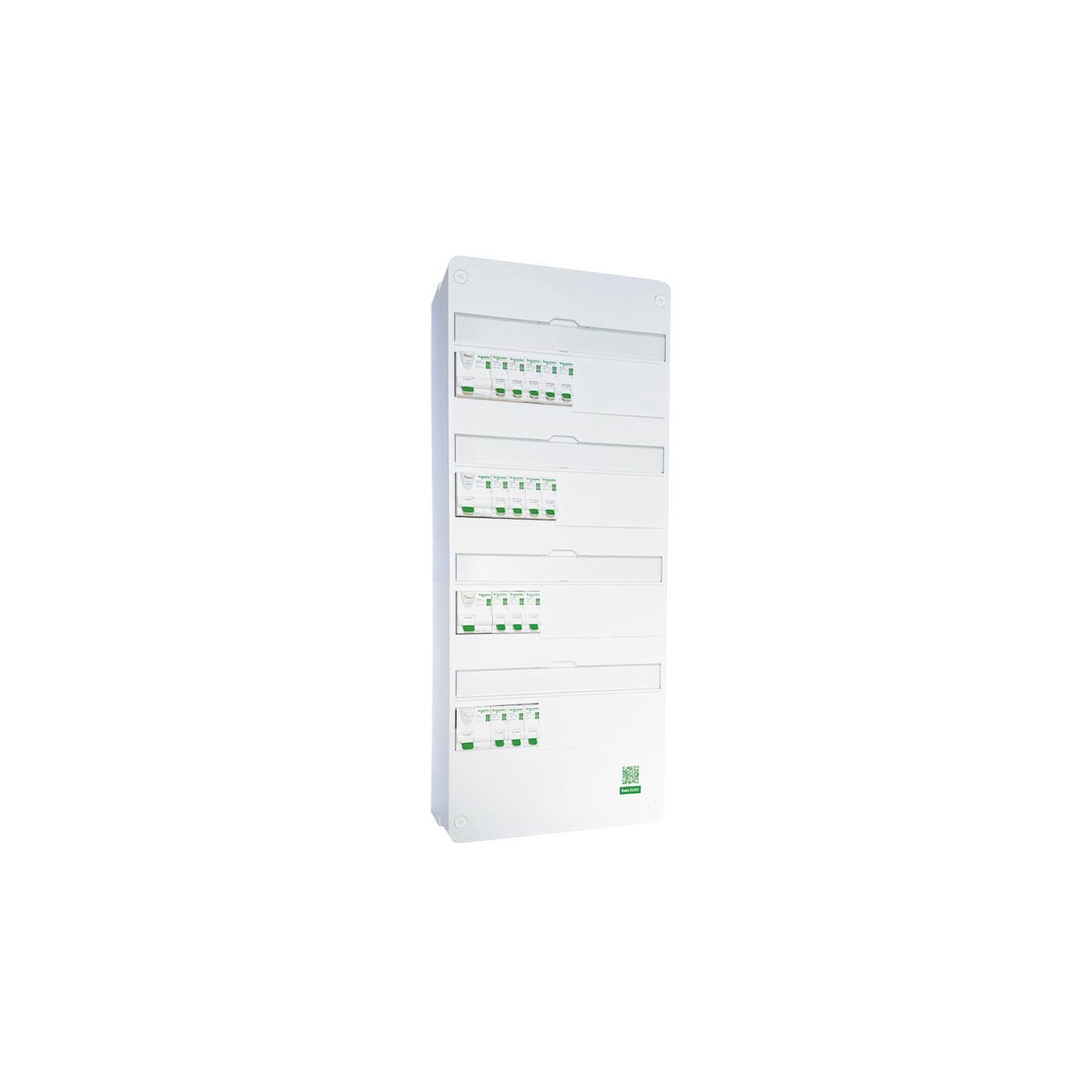 Schneider - Tableau Pré-câblé - Rési9 - 13 Modules 4 Rangées - XE AUTO ...