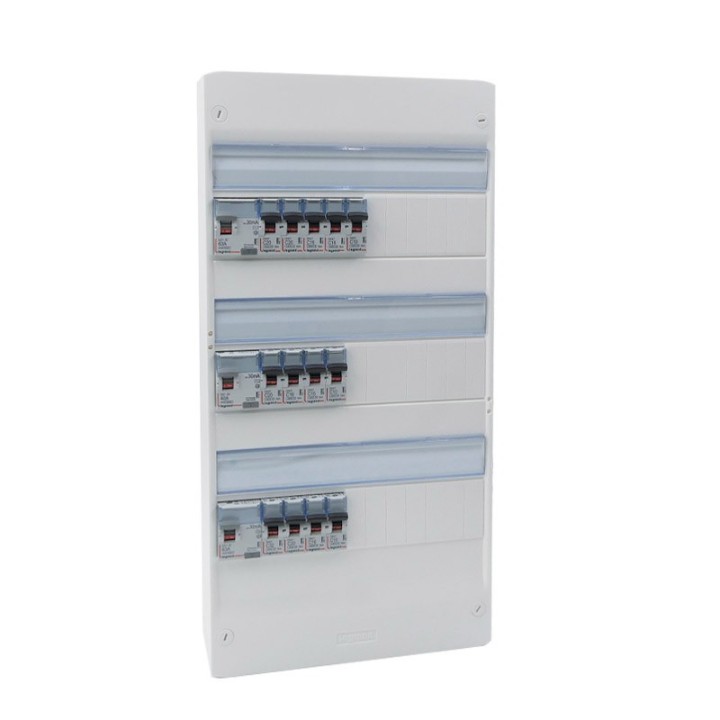 Legrand - Tableau électrique équipé et précâblé - spécial pour logement T5 - Réf : 093058