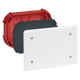 Legrand - Boîte complète Batibox maçonnerie pour dérivation rectangulaire 165x115x40mm - Rèf : 089273