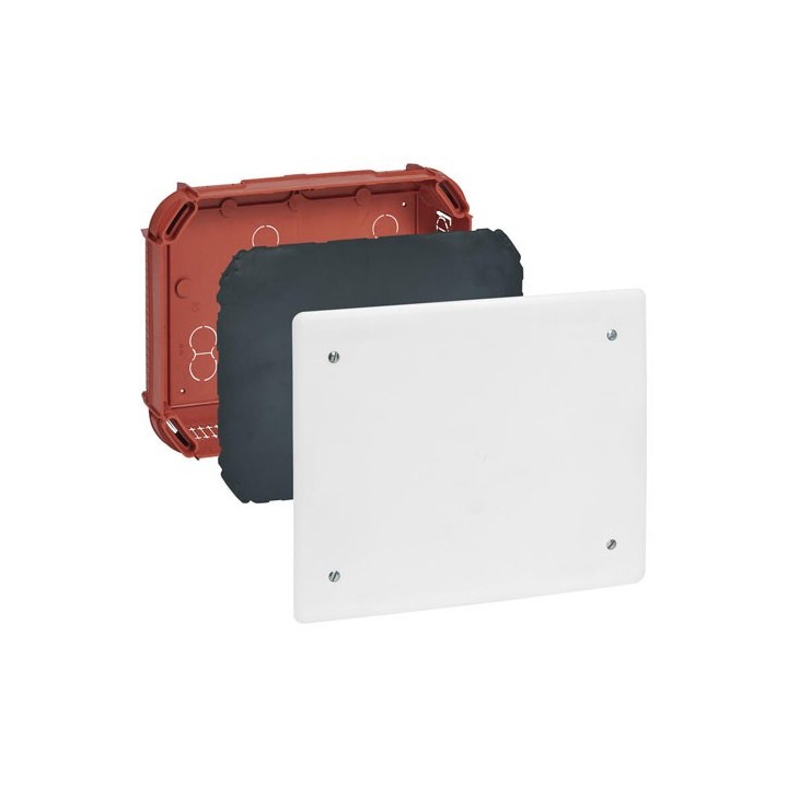 Legrand - Boîte complète Batibox maçonnerie pour dérivation rectangulaire 230x180x50mm - Rèf : 089275