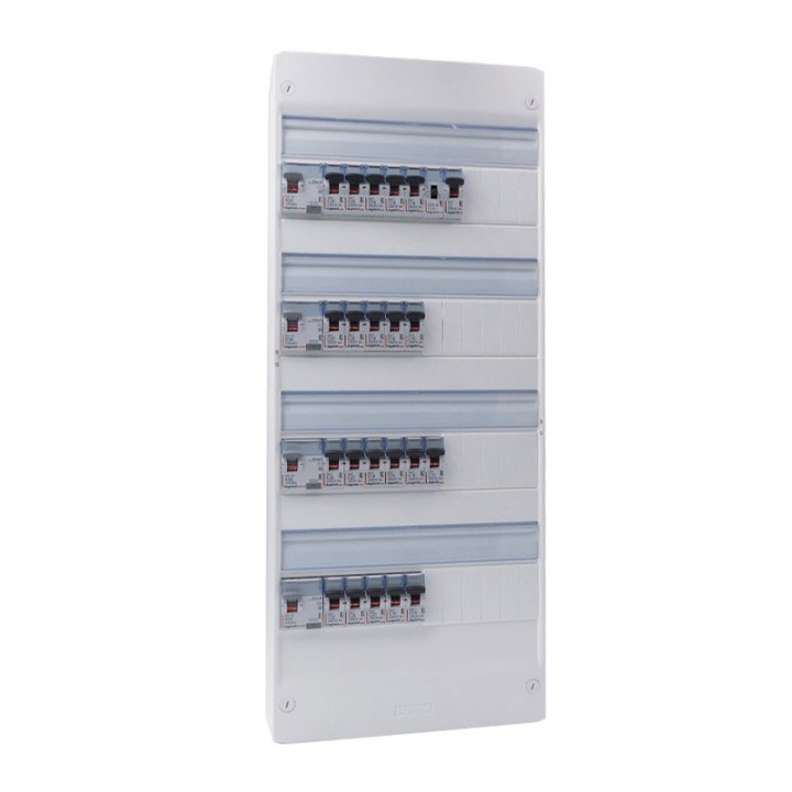 Legrand - Tableau électrique équipé et précâblé - pour logement T6 - Réf : 093069