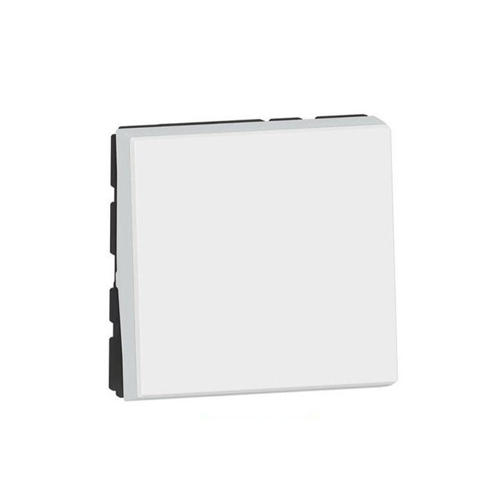 Legrand Mosaic - Va et Vient - 10 AX - 2 modules - blanc - Réf: 077011L