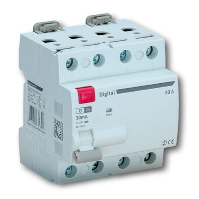 Digital Electric - Interrupteur différentiel 4x63A/30mA Type F - Réf : 03448