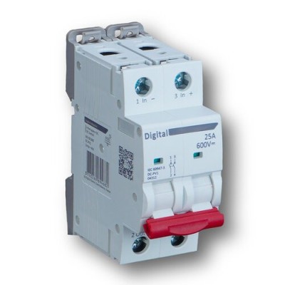 Digital Electric - Interrupteur Sectionneur 63A/200 Vdc - Réf : 04304