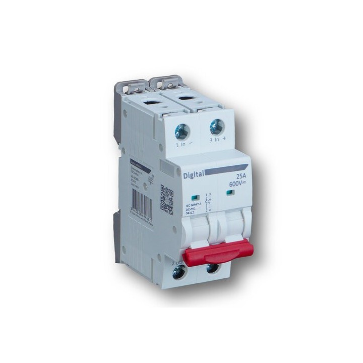 Digital Electric - Interrupteur Sectionneur 63A/200 Vdc - Réf : 04304