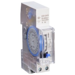 Digital Electric - Inter Horaire 16A 24h 1mod. - Réf : 04612
