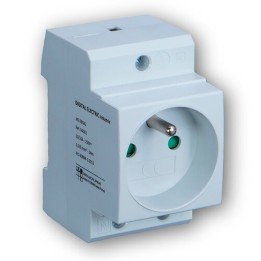 Digital Electric - Prise Modulaire 2P+T 16A - Réf : 04562
