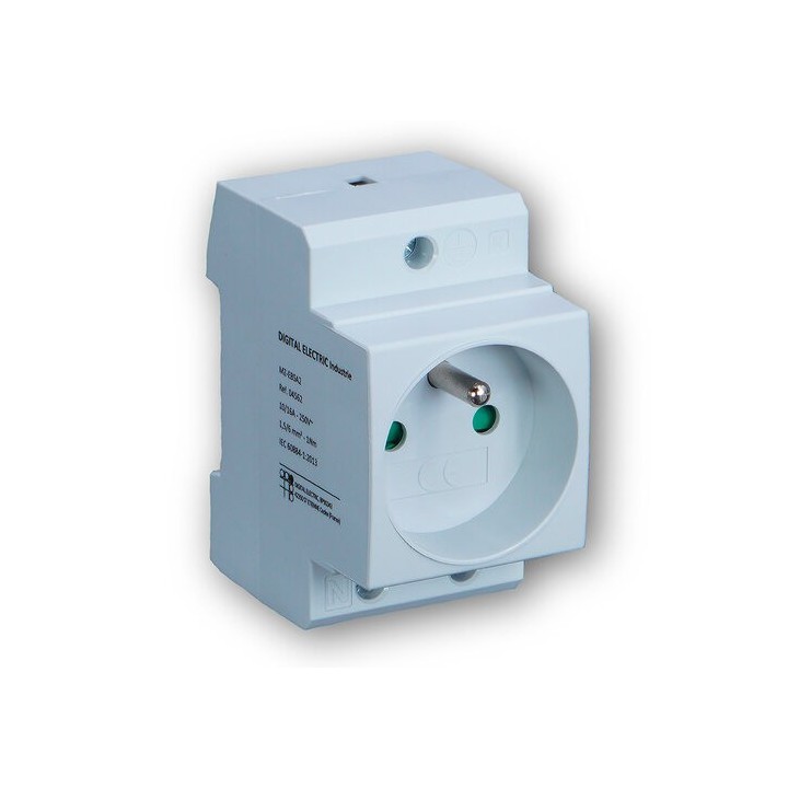 Digital Electric - Prise Modulaire 2P+T 16A - Réf : 04562
