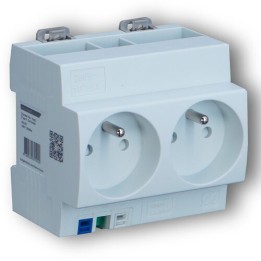 Digital Electric - Double Prise Modulaire 2P+T 16A - Réf : 04564