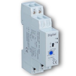 Digital Electric - Minuterie 0.5...2h 1x16A Electronique - Réf : 04654