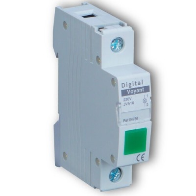 Digital Electric - Voyant Vert 220V - Réf : 04756