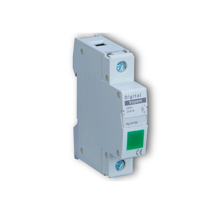 Digital Electric - Voyant Vert 220V - Réf : 04756