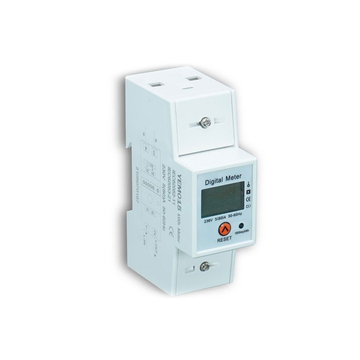 Digital Electric - Compteur 220Vac Digital 80A - Réf : 14116