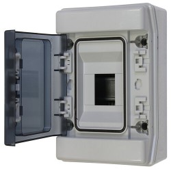 Digital Electric - Coffret ABS 6 Mod. 231x202x110 IP65 - Réf : 07114
