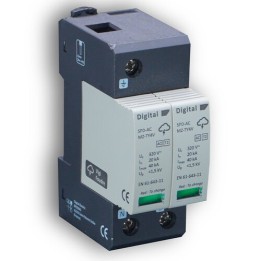 Digital Electric - Parafoudre AC 2P/Imax 40kA/Type II - Réf : 08202