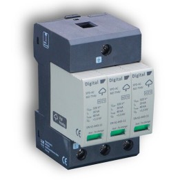 Digital Electric - Parafoudre AC 3P/Imax 40kA/Type II - Réf : 08203