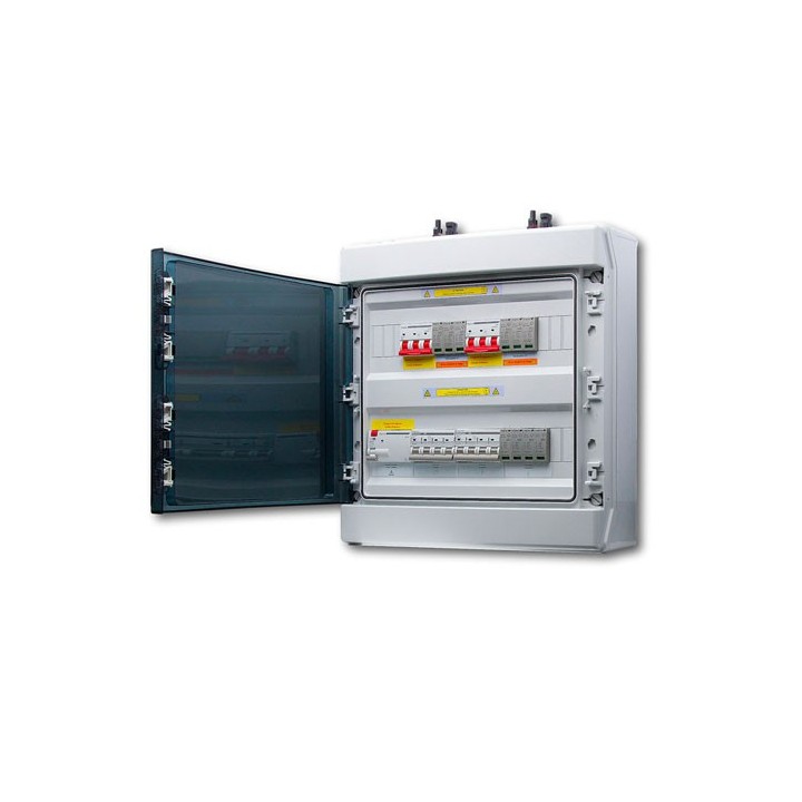Digital Electric - Coffret PV AC 9kW 3Lignes + Emplacement Com - Réf : 12464